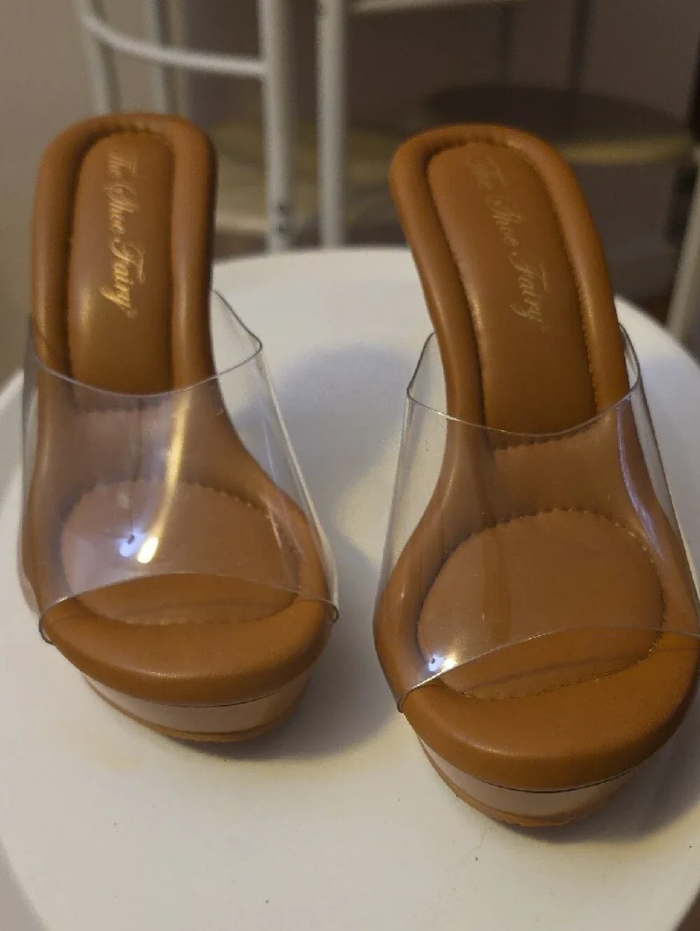 The Shoe Fairy sleek tan